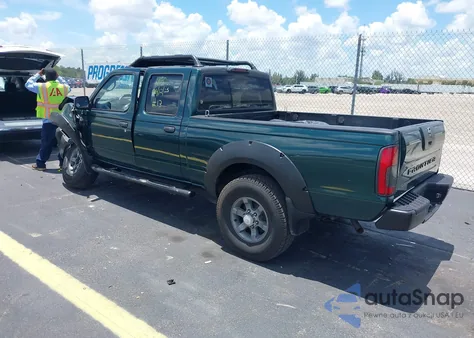 2002 Nissan Frontier Xe-V6 from USA, damaged, VIN 1N6ED29X92C308563